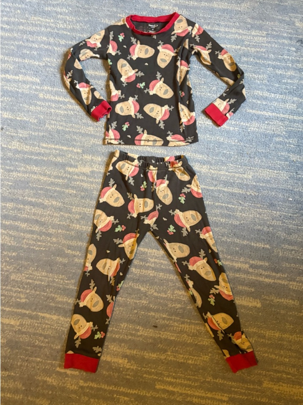Burt’s Bees 5t Holiday Bear Print Pajama Set